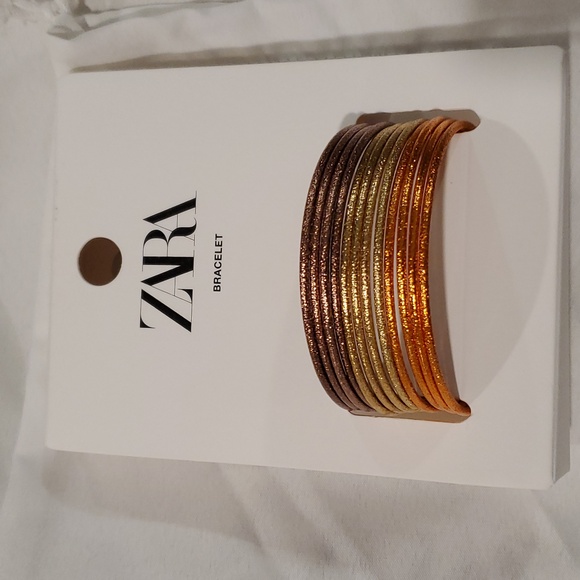 ZARA PACK OF MULTICOLOURED BRACELETS - Picture 5 of 6